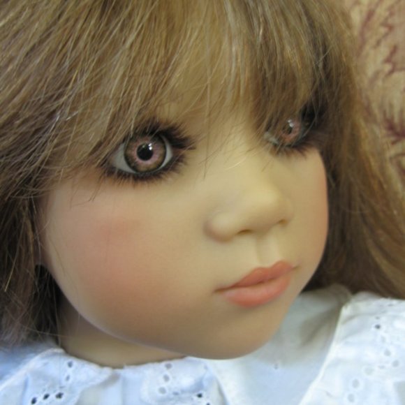 THIS ITME IS SOLD - SOLD - Himstedt Art Doll - CATALINA - in Seamstress Outfit - Picture 1 of 12